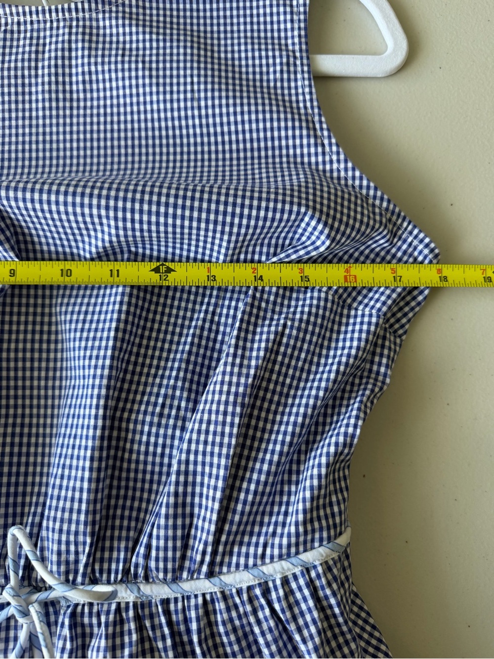 J.Crew Open-Back Mixed Gingham Midi Dress Size 8 NWT - Picture 11 of 14